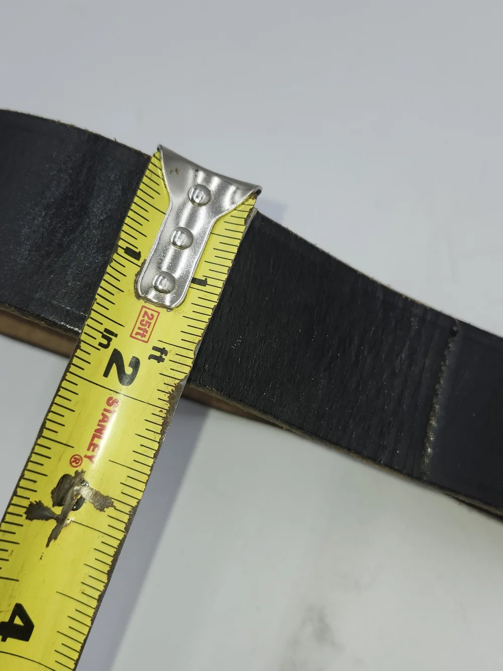 Antique Civil War style Sword Belt Virginia Tongue & Wreath Buckle on leather